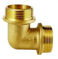 Латунный угол резьбовой 40 1 1/2 ГОСТ 32590-2014 купить Хабаровск