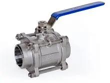 Титановый кран шаровой проходной под приварку ДУ 300 РУ 25 ГОСТ 9702-87 купить Хабаровск