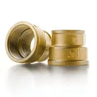 Латунная муфта переходная резьбовая 32х20 мм купить Хабаровск